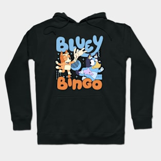 Bluey Bingo Run Away Hoodie